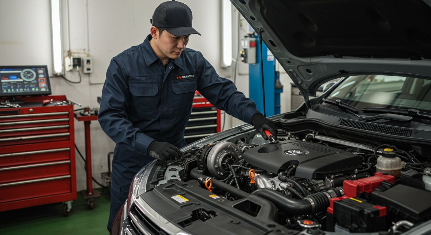 エンジン修理の事例画像