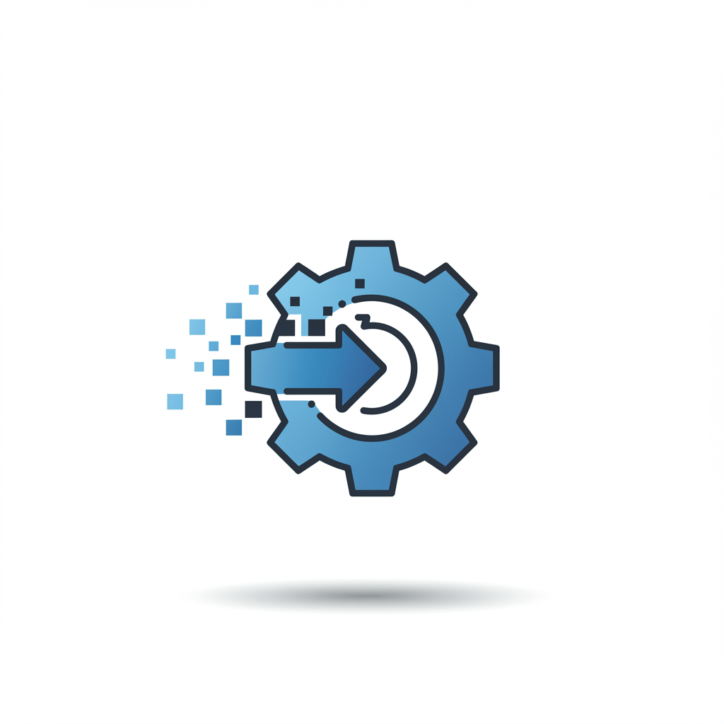 デジタルトランスフォーメーション (DX) アイコン